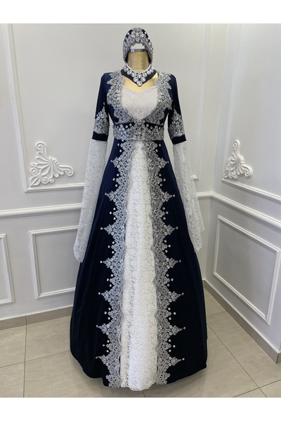 atölyekaftanbutik Büyük beden kaftan bindallı