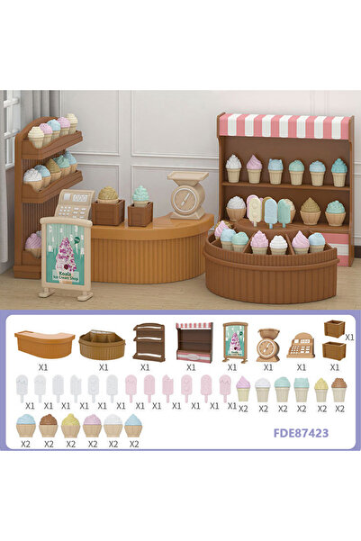 Choice7 FDE87423 1/12 Dollhouse Furniture Living Bedroom Kitchen Bathroom Set...