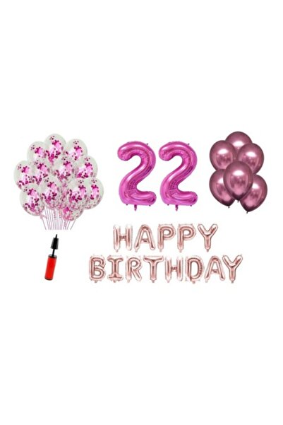 Domi Party & Gifts Set de 33 de baloane, Domi Party & Gifts, La mulți ani pen...