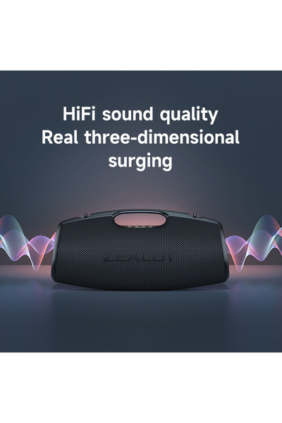 zealot Zealot S78 Portable Bluetooth Speaker, 120W Deep Bass Stereo Sound, 24000mAh Battery, IPX7 Waterproof, 45W Fast Charging