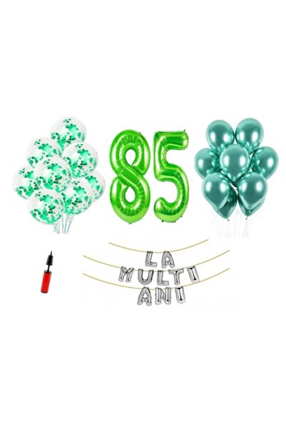 Domi Party & Gifts Set 33 baloane, Domi Party & Gifts, La mulți ani 85 de ani...