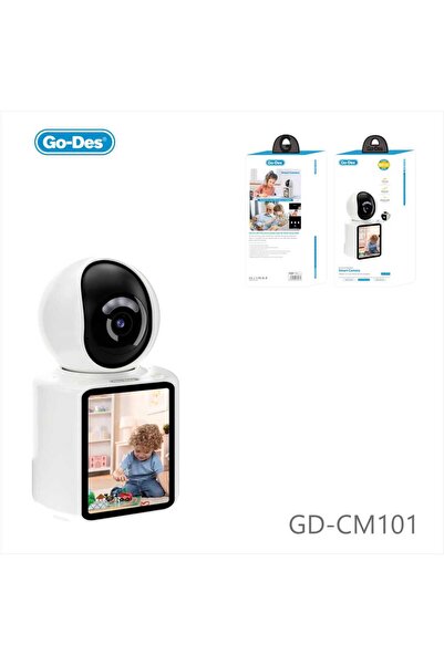 Go-Des GD-CM101 Full Color Smart Camera with Two-Way Wireless Video Calling and Cloud Storage