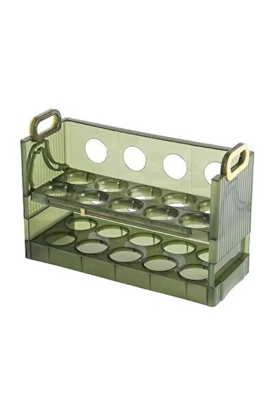 DAMUR Support - Organizer for Eggs in Refrigerator, for 20 eggs in 2 Layers, ...