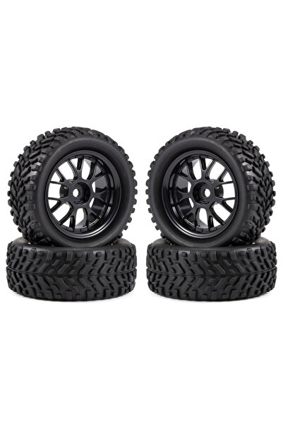 Choice 1.9 inch 76mm Off Road Buggy Tires Wheels Rim 4PCS for 1/14 1/16 1/10 RC Car Wltoys 144001 Tamiya...