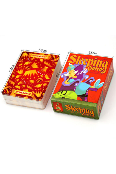 Choice Full English Sleeping Queens Board Game Card Family Gift Wake Up Queen Strategy Game Fun Children...