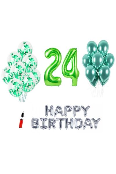 Domi Party & Gifts Set 33 baloane, DOMI PARTY & GIFTS®, Happy Birthday aniver...