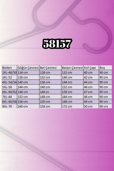 Eslina 58157 Μεγάλο μέγεθος Beyoğlu Modal Tunik με πέτρα - Βιζόν