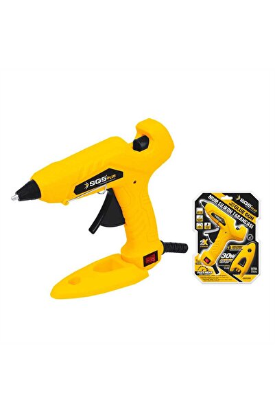 SGS 5290 30W İnce Mum Sıcak Silikon Tabancası Standlı 7-7,5 mm Uyumlu