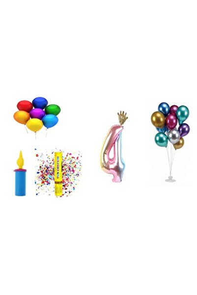 OEM Πολύχρωμο πακέτο γενεθλίων, 60 τεμάχια