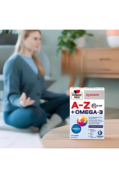 Doppelherz System A-Z + Omega-3 30 Capsules