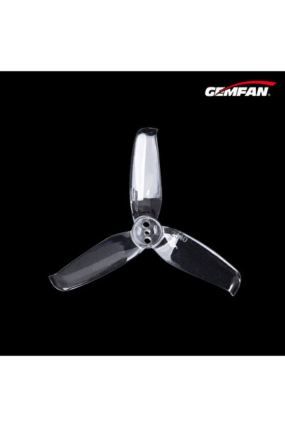 Choice Transparent 4pair 3 holes 6 colors Gemfan 2540 2.5x4.0 FPV PC 3 propeller Prop Blade CW CCW shaft th