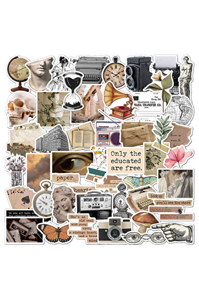 Choice 10 قطع 10/30/50/100 قطعة ملصقات زخرفية فنية بوهيمية عتيقة ملصقات كرتون...