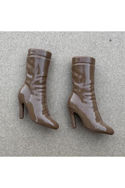 Choice 1pair 3 1/6 Doll Shoes High Heels Winter Boots For 30cm Doll High Heel...