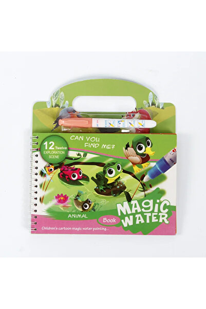 Choice3 كتاب الرسم المائي السحري للضفدع - لعبة مونتيسوري للأطفال الصغار قابلة...