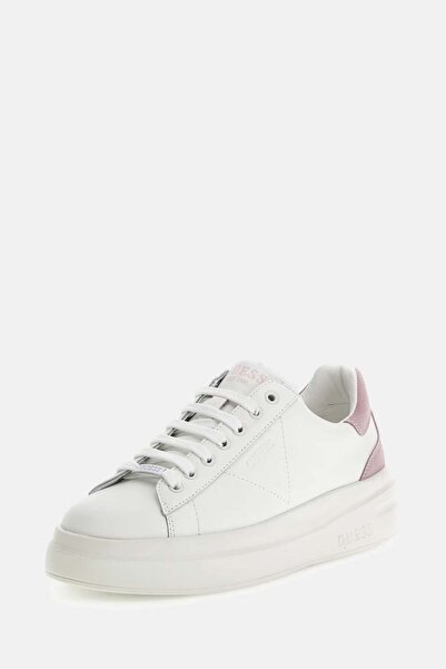 Guess pantofi sport din piele cu șireturi și logo