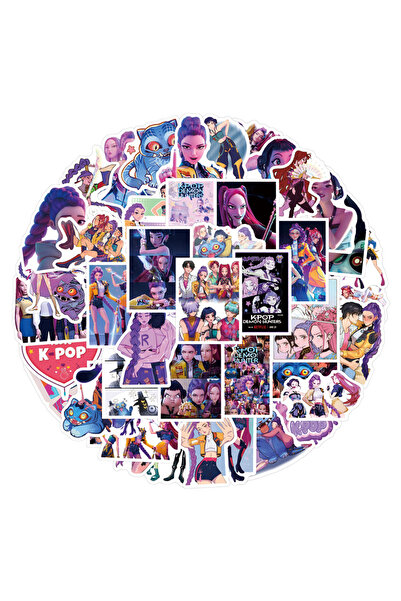 Miniso 55 قطعة من ملصقات صائدي الشياطين ساجا بويز جينو ميستري آبي رومانس بيبي، ملصقات فينيل مقاومة للماء