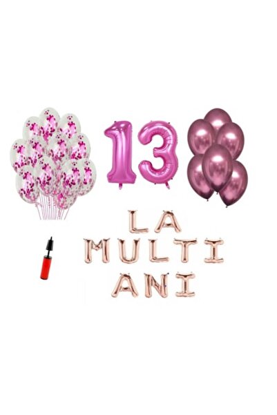 Domi Party & Gifts Set 33 baloane, Domi Party & Gifts, La Multi Ani aniversar...