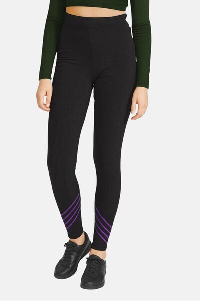 Sinsay Kids Girl Solid Leggings, Black