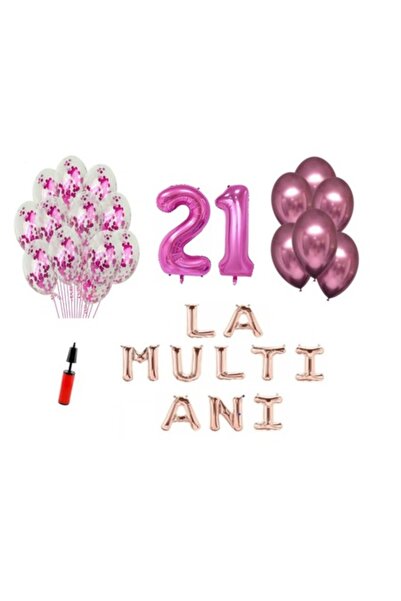 Domi Party & Gifts Set 33 baloane, Domi Party & Gifts, La mulți ani aniversar...