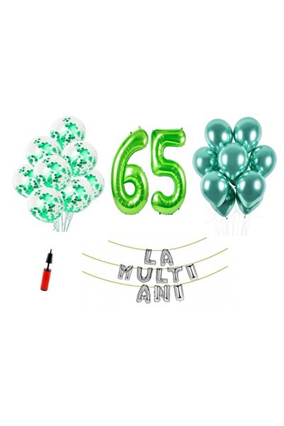 Domi Party & Gifts Set 33 baloane, Domi Party & Gifts, La Multi Ani aniversar...