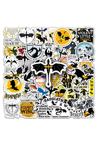 Miniso 10 قطع 10/30/50 قطعة ملصقات تنين الجناح الرابع ملصقات كرتونية لأجهزة ا...