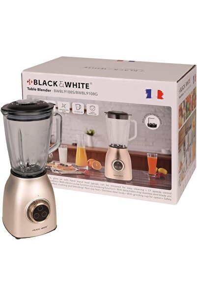 Black&White a BLACK & WHITE Table blender with 17 speeds control and Ice breaking function