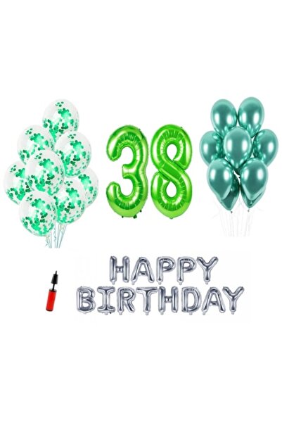 Domi Party & Gifts Set 33 baloane, DOMI PARTY & GIFTS®, La mulți ani aniversa...