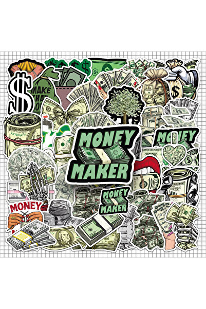 Choice1 مجموعة ملصقات بانداي الرائعة من سلسلة النقود الكرتونية، 50 قطعة (10/3...