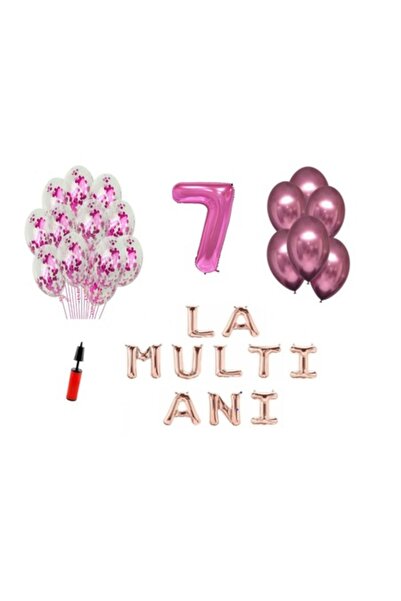 Domi Party & Gifts Set 32 baloane, Domi Party & Gifts, La Multi Ani aniversar...