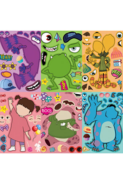 Choice 16 ورقة 8/16 ورقة ملصقات أحجية ديزني ديزني مترز إنك ملصقات أحجية ديزني...