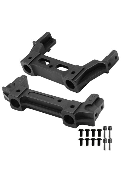 Choice حامل مصد أمامي خلفي أسود من سبائك الألومنيوم لعجلة القيادة الأمامية ال...