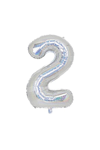 OEM Фолиев балон, ESB, холографски, номер 2, 100 см
