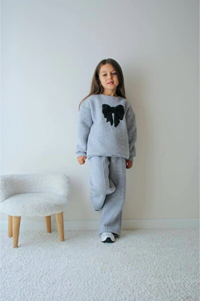 NURTOPU Girl's Outfit Set, Top and Bottom Set, 3-Thread Ribbed, Thick Inside, Winter Full Lycra Cotton Fabric, 100% Cotton.