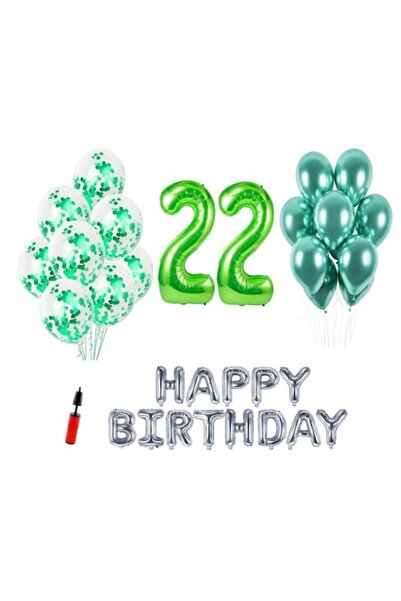 Domi Party & Gifts Set 33 baloane, Domi Party & Gifts, Happy Birthday anivers...