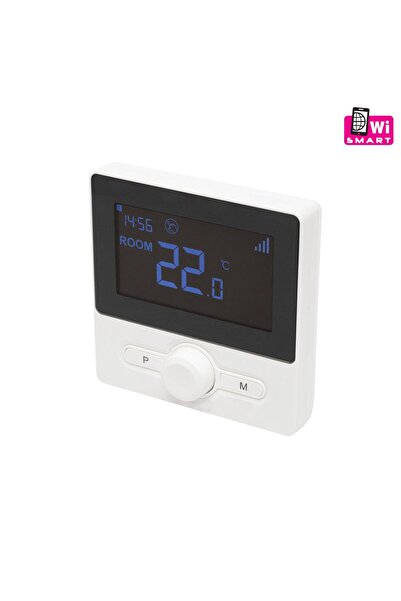 Home Termostat inteligent, negru