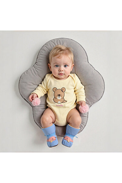 OEM Botosei pufosi de interior pentru bebe, talpa anti-alunecare, 31152-22