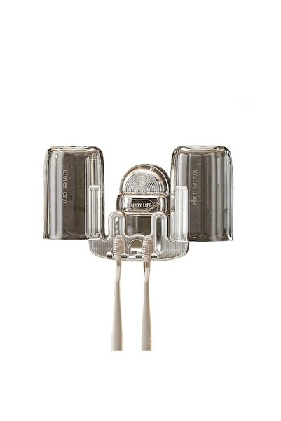 Danex Suport dublu multifuncțional - suport pentru pahar și periuță de dinți,...