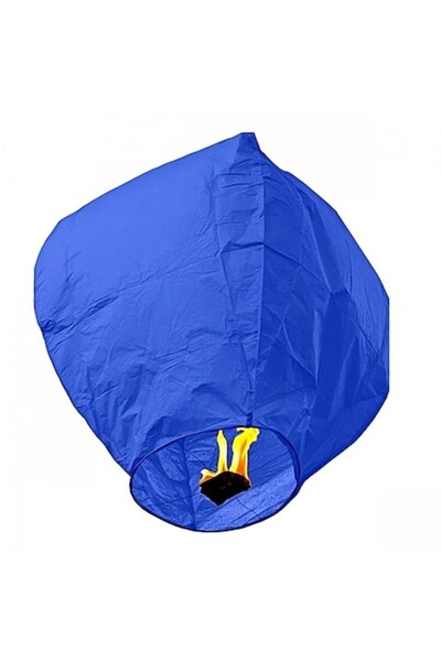 DAMUR Flying lantern, paper, Blue