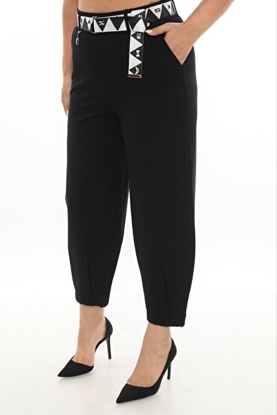 ZANESSI Plus Size Women's Mom Fit High Waist Elastic Waist Extra Large Pants