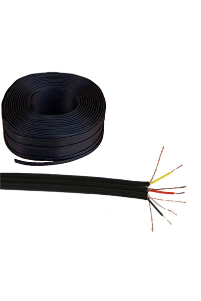 Home Cablu plat negru 4RCA Inovator