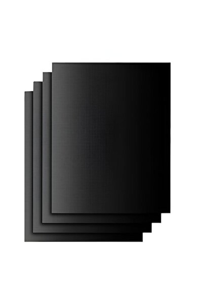 Danex Set de 4 foi teflon antiaderente pentru grătar și cuptor, 40x33 cm, negre