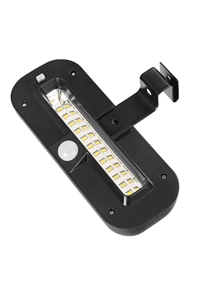 Danex LED solar wall lamp, rectangular 18x7 cm, motion sensor, 6V, 2200mAh, cool white