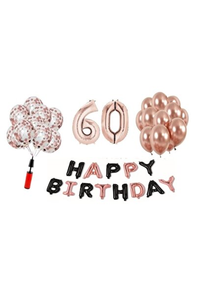 Domi Party & Gifts Set 36 baloane, Domi Party & Gifts, La mulți ani, auriu ro...