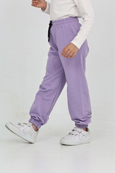 Toontoy Girl's Leggings with Bear Print Tracksuit Bottom