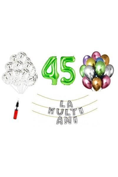 Domi Party & Gifts Set 33 baloane, Domi Party & Gifts, La mulți ani aniversar...