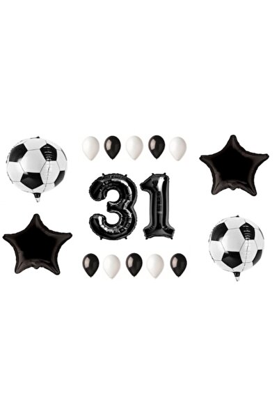 Domi Party & Gifts Set de 16 baloane, Domi Party & Gifts, aniversare 31 de an...