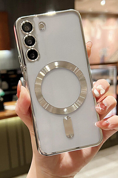 Nezih Case Samsung Galaxy A35 Kılıf Kamera Lens Korumalı Magsafe Şarj Destekli Renkli Yumuşak Kılıf