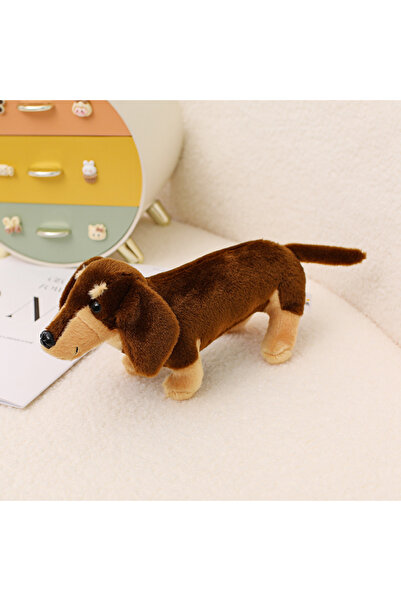 Choice 25 مترًا كما هو موضح 10 بوصة لعبة داشوند القطيفة الناعمة المحشوة للحيو...