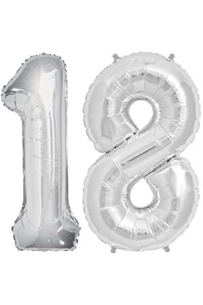 Domi Smart Business Balon folie figurină, Domi Party & Gifts, argintiu, număr...