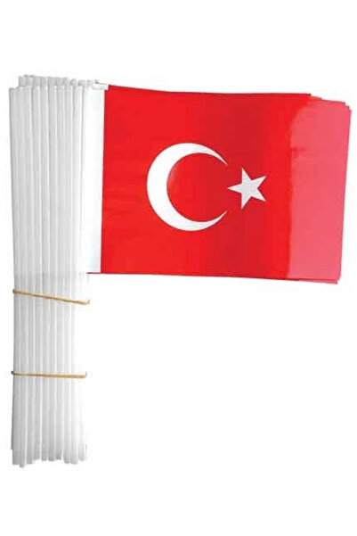 Buket SOPALI KÜÇÜK (ÇITALI - (12*22,5 cm ) KAĞIT BAYRAK 20 ADET